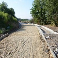 Trwa budowa drogi rowerowej po starym śladzie ulicy Wylotowej