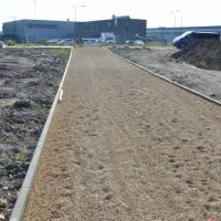 Trwa budowa drogi rowerowej po starym śladzie ulicy Wylotowej
