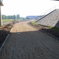 Trwa budowa drogi rowerowej po starym śladzie ulicy Wylotowej