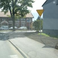 Ścieżka rowerowa wzdłuż ulicy Węglowej