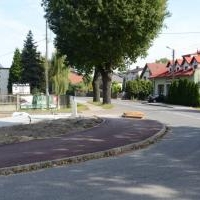 Ścieżka rowerowa wzdłuż ulicy Węglowej