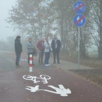 Nowa droga rowerowa po starym śladzie Wylotowej 