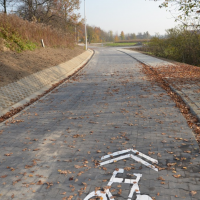 Nowa droga rowerowa po starym śladzie Wylotowej
