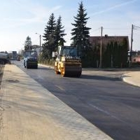 Asfaltowanie ulicy Marcina