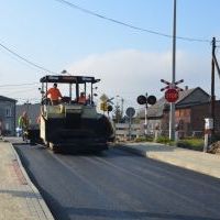 Asfaltowanie ulicy Łysinowej