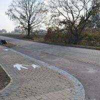 Ścieżka rowerowa wzdłuż ulicy Turystycznej