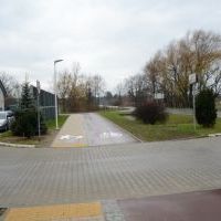 Ścieżka rowerowa wzdłuż ulicy Turystycznej