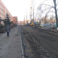 Remont ulicy Granitowej - czwarty dzień