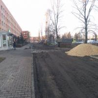 Remont ulicy Granitowej - czwarty dzień