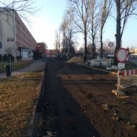 Remont ulicy Granitowej - czwarty dzień