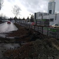 Remont ulicy Granitowej - początek lutego 2020