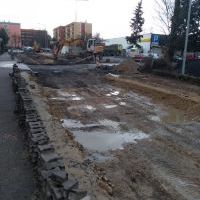 Remont ulicy Granitowej - początek lutego 2020