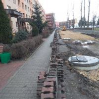 Remont ulicy Granitowej - początek lutego 2020