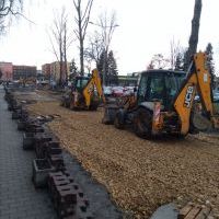 Remont ulicy Granitowej - początek lutego 2020