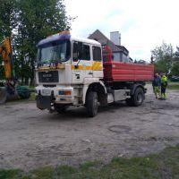 Nowy chodnik na osiedlu Chemików - przekazanie placu budowy