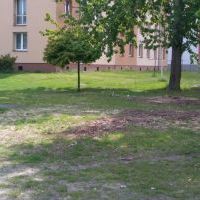 Nowy chodnik na osiedlu Chemików - przekazanie placu budowy