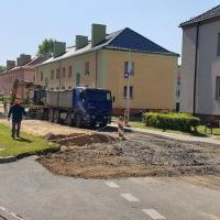 Przebudowa drogi wewnętrznej na Chemików - 18 maja 2020