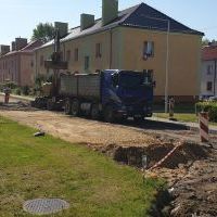 Przebudowa drogi wewnętrznej na Chemików - 18 maja 2020