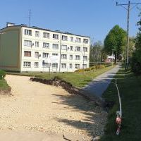 Przebudowa drogi wewnętrznej na Chemików - 18 maja 2020