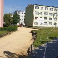 Przebudowa drogi wewnętrznej na Chemików - 18 maja 2020
