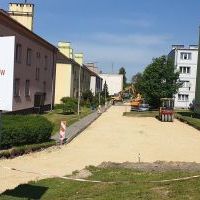 Przebudowa drogi wewnętrznej na Chemików - 18 maja 2020