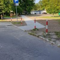 Chodnik na Chemików - 21 maja 2020