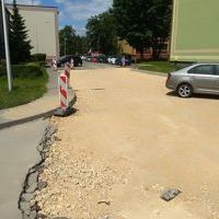 Przebudowa drogi wewnętrznej na Chemików - 15 czerwca 2020