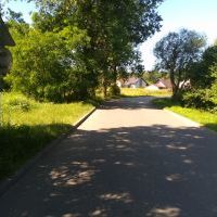 Ulica Wita i ulica Skrajna przed realizacją inwestycji