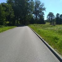 Ulica Wita i ulica Skrajna przed realizacją inwestycji