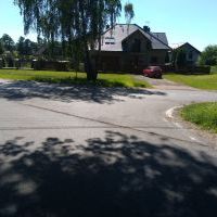 Ulica Wita i ulica Skrajna przed realizacją inwestycji
