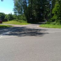 Ulica Wita i ulica Skrajna przed realizacją inwestycji