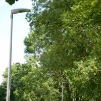 Oświetlenie ścieżki rowerowej w systemie nadążnym