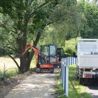 Oświetlenie ścieżki rowerowej w systemie nadążnym