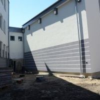 Budowa sali gimnastycznej przy SP1 - lipiec 2020