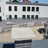 Budowa sali gimnastycznej przy SP1 - lipiec 2020