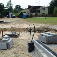 Ciąg pieszo-rowerowy między ulicami Dyrdy i Mielęckiego -POSTĘPY