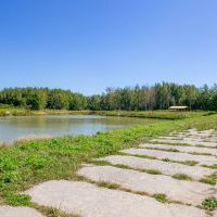 Trwa montaż wiaty na ulicy Wiślanej