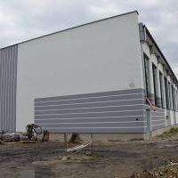 Budowa sali gimnastycznej przy SP1 - wrzesień 2020