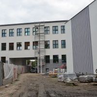 Budowa sali gimnastycznej przy SP1 - wrzesień 2020