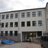 Budowa sali gimnastycznej przy SP1 - wrzesień 2020