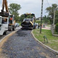 Trwa budowa chodnika wraz z oświetleniem na Wita - 18 września