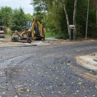 Trwa budowa chodnika wraz z oświetleniem na Wita - 18 września