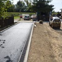 Asfaltowanie ścieżki rowerowej Dyrdy - Mielęckiego - 19 września