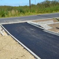 Asfaltowanie ścieżki rowerowej Dyrdy - Mielęckiego - 19 września