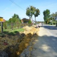 Budowa chodnika na Pszennej - 21 września 2020