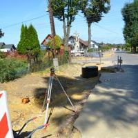 Budowa chodnika na Pszennej - 21 września 2020