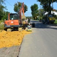 Budowa chodnika na Pszennej - 21 września 2020