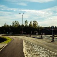 Na ulicy Lędzińskiej powstaje nowe rondo