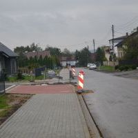 Budowa chodnika na Pszennej - 19 października 2020