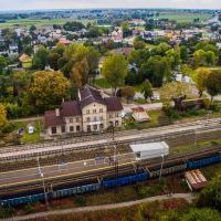 Ostatnie chwile budynku starego dworca PKP przez przebudową